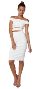 N / Nicholas - Off Shoulder Strap Dress