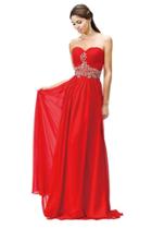 Dancing Queen - Stunning Embroidered Sweetheart A-line Dress 8645