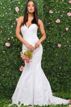 Jovani - Jb40084 Strapless Sweetheart Mermaid Wedding Dress