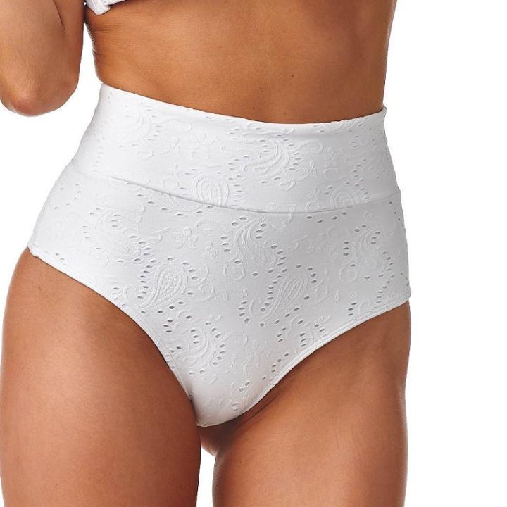 Montce Swim - Eyelet High Rise Bikini Bottom