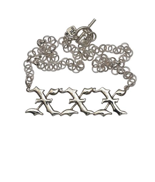 Femme Metale Jewelry - Triple X Necklace