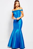Jovani - Jvn51863 Foldover Sleek Off Shoulder Mermaid Gown