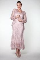 Soulmates - D9124x Queen High-low Beaded Evening Gown
