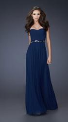 La Femme - Strapless Sweetheart Long Dress 18257
