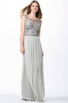 Jovani - Jvn31440 Cap Sleeve Lattice Ornate Illusion Gown