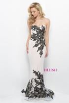 Blush - Laced Sweetheart Mermaid Gown 11241