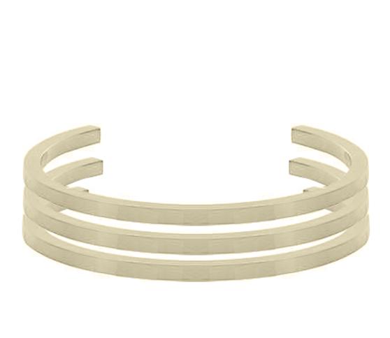 Bonheur Jewelry - Triple Gold Elle Choker