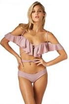 Montce Swim - Dusty Rose La Caletta Top X Nu Micro Bikini Set