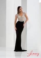 Jasz Couture - 5634 Dress In Black
