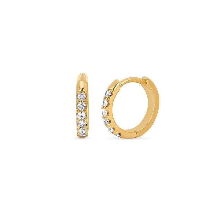 Logan Hollowell - New! Diamond Goddess Hoops