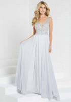 Tiffany Homecoming - 16265 Bejeweled Bodice Chiffon A-line Gown