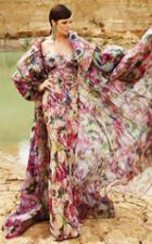 Mnm Couture - 2361 Fabulous Floral Haute Couture Dress