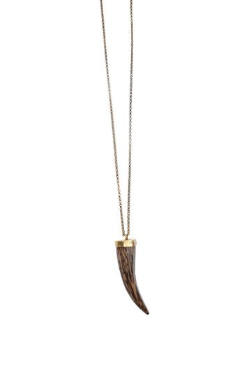 Wood Tusk Necklace Default