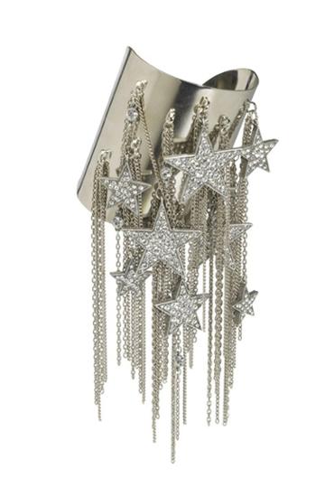 Ben-amun - Rock Star Crystal Tassel Cuff Bracelet