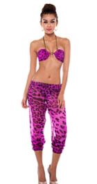 Nicolita Swimwear - Lady Havana Pants Leopard Pink