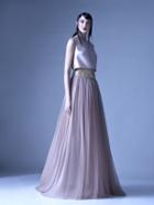 Mnm Couture - G0929 Embellished Two Piece A-line Dress