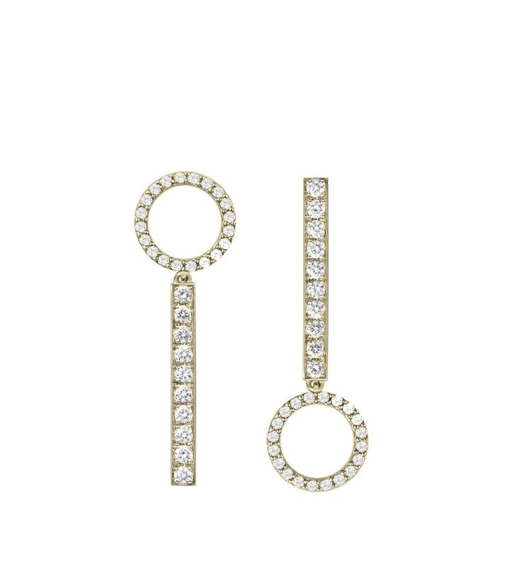 Bonheur Jewelry - Gala Gold Drop Earrings