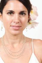 Heather Gardner - Triple Pearl Elegance Necklace