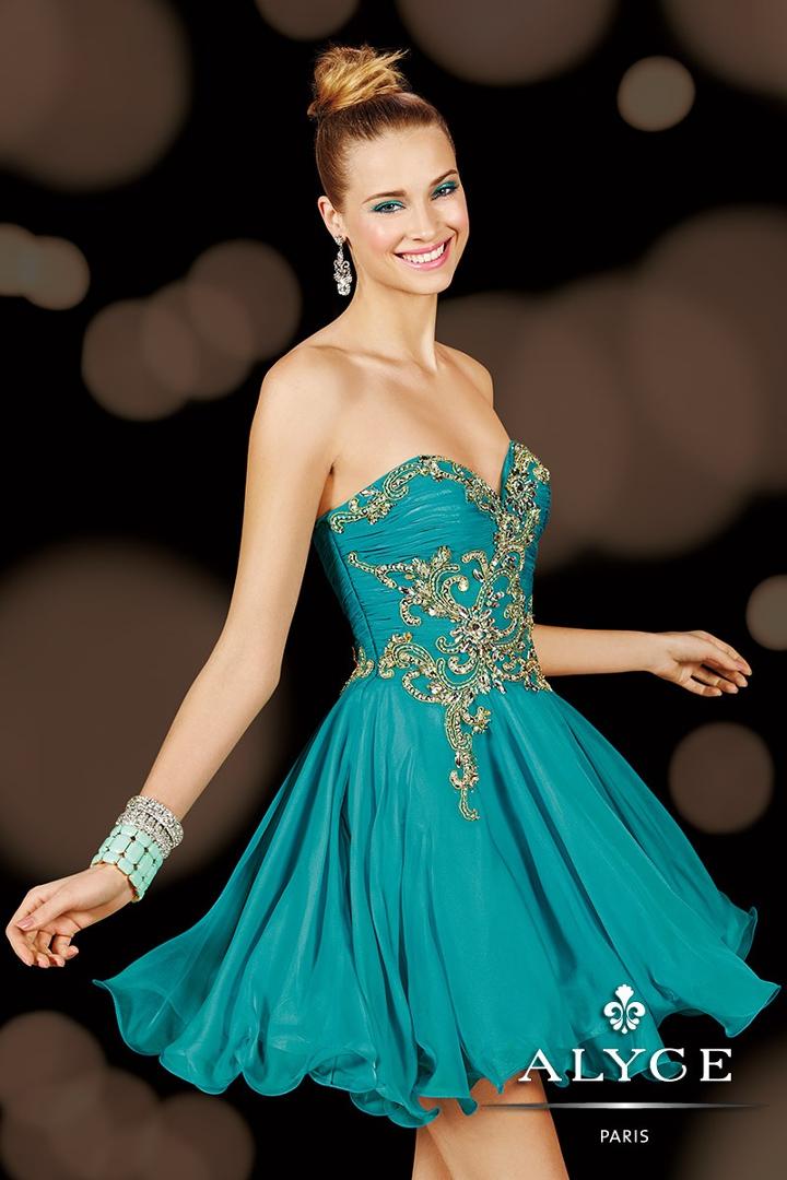 Alyce Paris Homecoming - 3625 Dress In Mint
