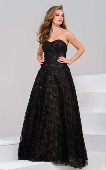Jovani - 33507 Embellished Sweetheart Ballgown