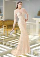 Alyce Paris Claudine - 2289 Dress In Champagne
