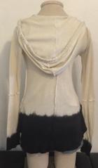Gisele Tune Clothing - R&r Surplus Dip-dye Hooded V-neck