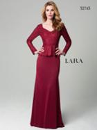 Lara Dresses - 32743 Dress In Dark Red