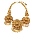 Ben-amun - Gypset Three Pendant Tassel Necklace