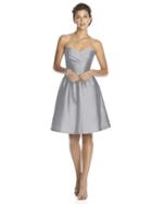 Alfred Sung - D542 Bridesmaid Dress In French Gray