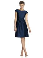 Alfred Sung - D570 Bridesmaid Dress In Midnight