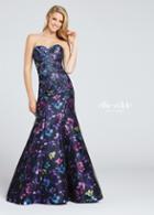 Ellie Wilde - Beaded Long Mermaid Gown Ew117007