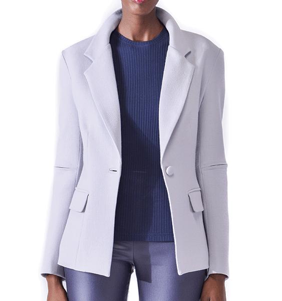 Daniela Corte - Rocker Jacket In Dove Grey
