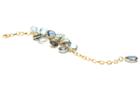 Tresor Collection - 18k Yellow Gold Petal Bracelet In Sky Blue, Swiss And London Blue Topaz Default Title