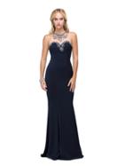 Dancing Queen - Striking Illusion Sweetheart Prom Dress With Embellished Bodice 9692