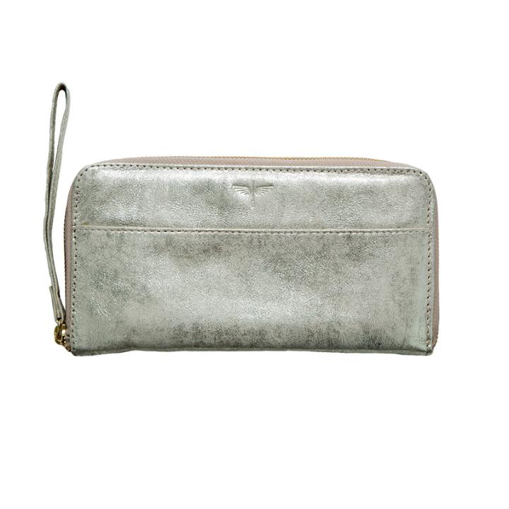 Clhei - Zip Wallet In Champagne