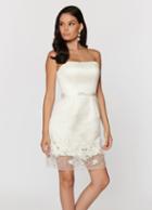 Ashley Lauren - 4039 Embellished Modified Straight Sheath Cocktail Dress