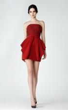 Saiid Kobeisy - Embellished Straight Neck Dress 2926