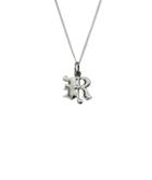 Femme Metale Jewelry - Love Letter R Charm Necklace