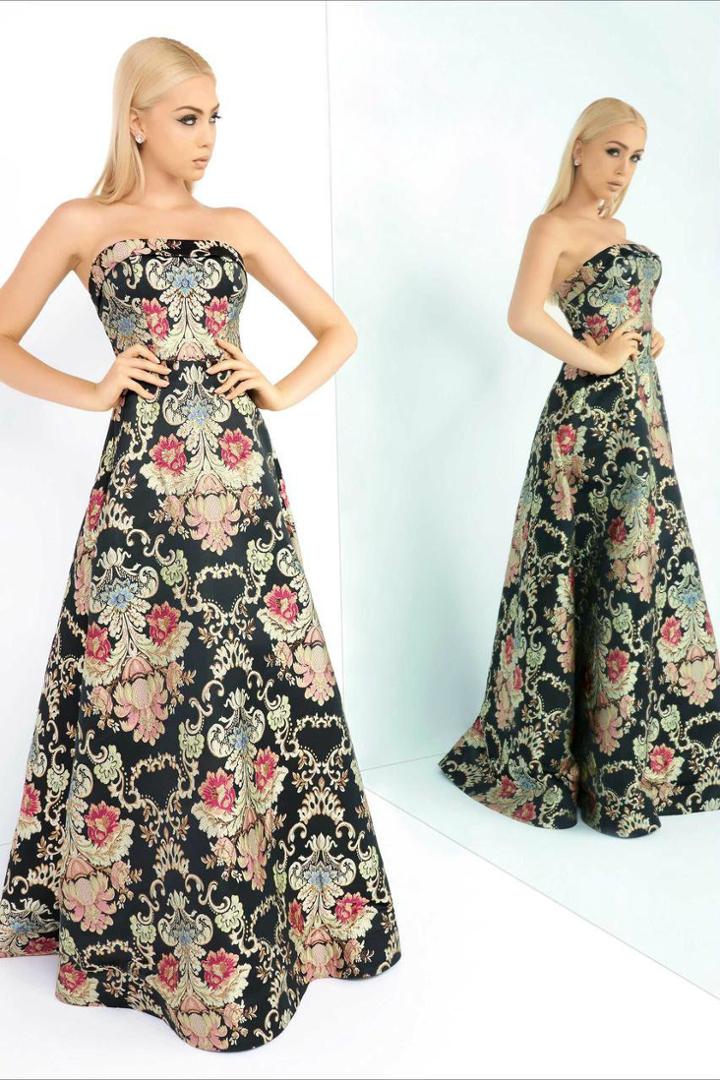 Ieena Duggal - Bustier Gown Style 25436i