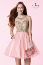 Alyce Paris Homecoming - 3645 Dress In Pink