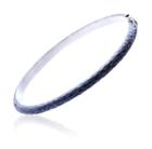 Nina Nguyen Jewelry - Hammer Oxidized Bangle