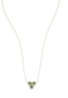 Nina Nguyen Jewelry - Rose Cut Trio Diamond 18k Gold Necklace