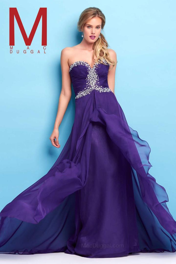 Mac Duggal - 65126 L Deep Purple