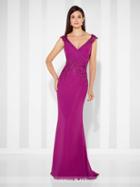 Cameron Blake - 117616 Fit And Flare Gown