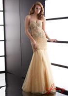 Jasz Couture - 5077 Dress In Gold