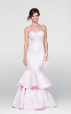Tarik Ediz - Illusion Jewel Neck Mermaid Dress 50085