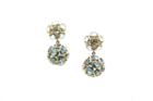 Tresor Collection - Blue Topaz Dangling Ball Earring