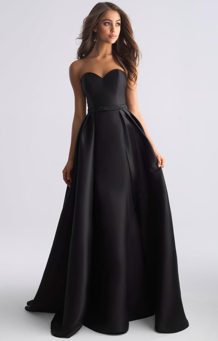 Madison James - 18-643 Strapless Sweetheart A-line Gown