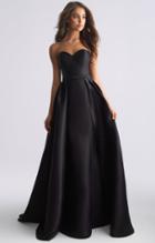 Madison James - 18-643 Strapless Sweetheart A-line Gown