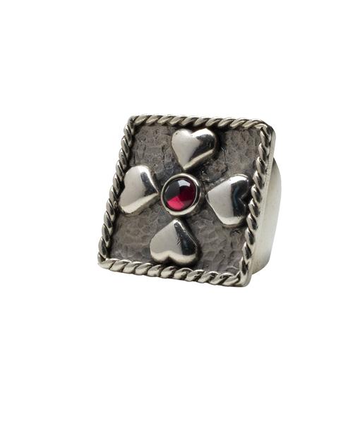 Femme Metale Jewelry - 4 Hearts Ring